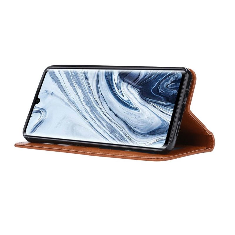 Flip Cover Xiaomi Mi Note 10 / Note 10 Pro Simili Cuir Porte-cartes