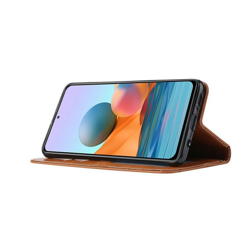 Flip Cover Xiaomi Redmi Note 10/10S/Poco M5s Simili Cuir Porte-Cartes