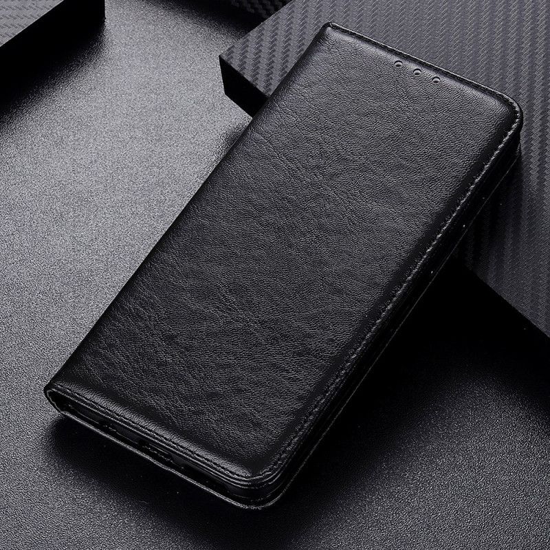 Flip Cover Xiaomi Redmi Note 10 Pro Cuir Fendu Texturé