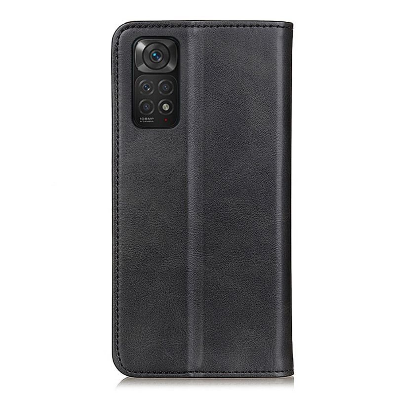 Flip Cover Xiaomi Redmi Note 11 / 11s Cuir Fendu Élégance