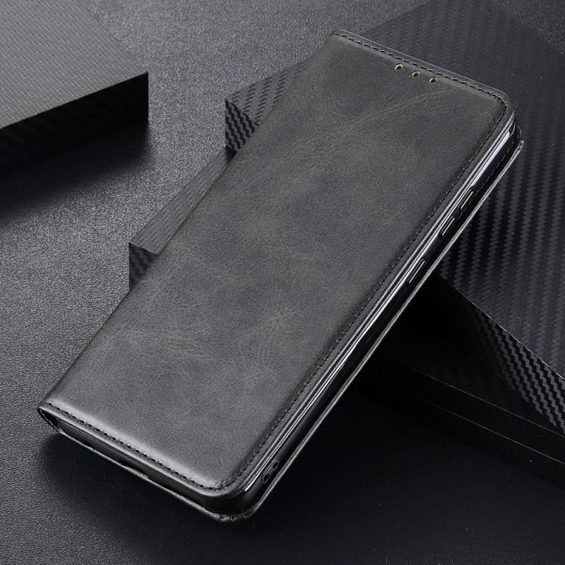 Flip Cover Xiaomi Redmi Note 11 / 11s Cuir Fendu Élégance