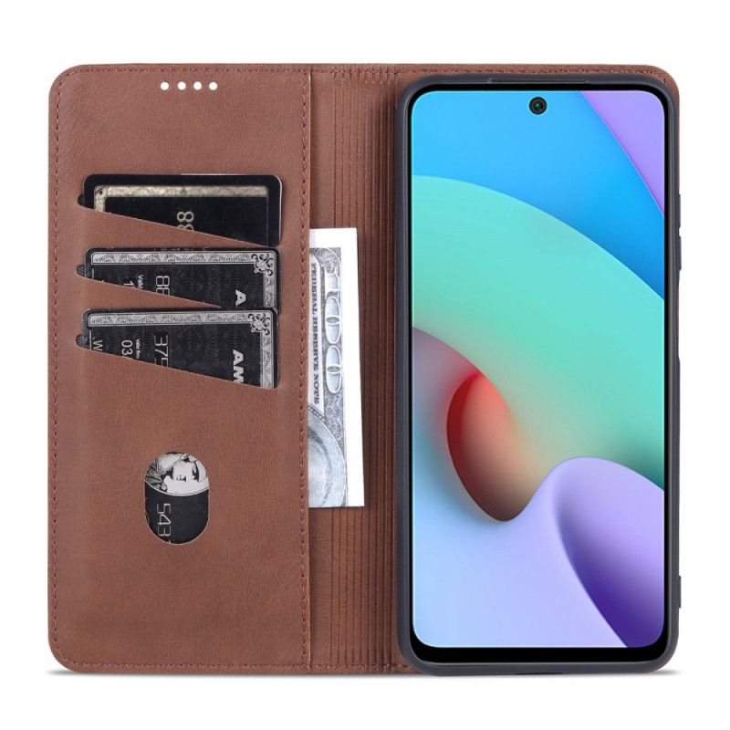 Flip Cover Xiaomi Redmi Note 11 / Poco M4 Pro 5G Style Cuir Azns