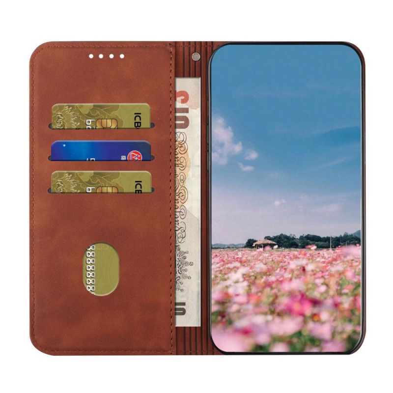 Flip Cover Xiaomi Redmi Note 11 / Poco M4 Pro 5G Style Cuir S-design