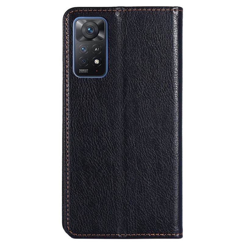 Flip Cover Xiaomi Redmi Note 11 Pro / Note 11 Pro 5G Simili Cuir Coutures