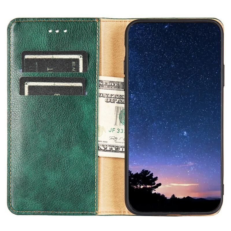 Flip Cover Xiaomi Redmi Note 11 Pro / Note 11 Pro 5G Simili Cuir Coutures