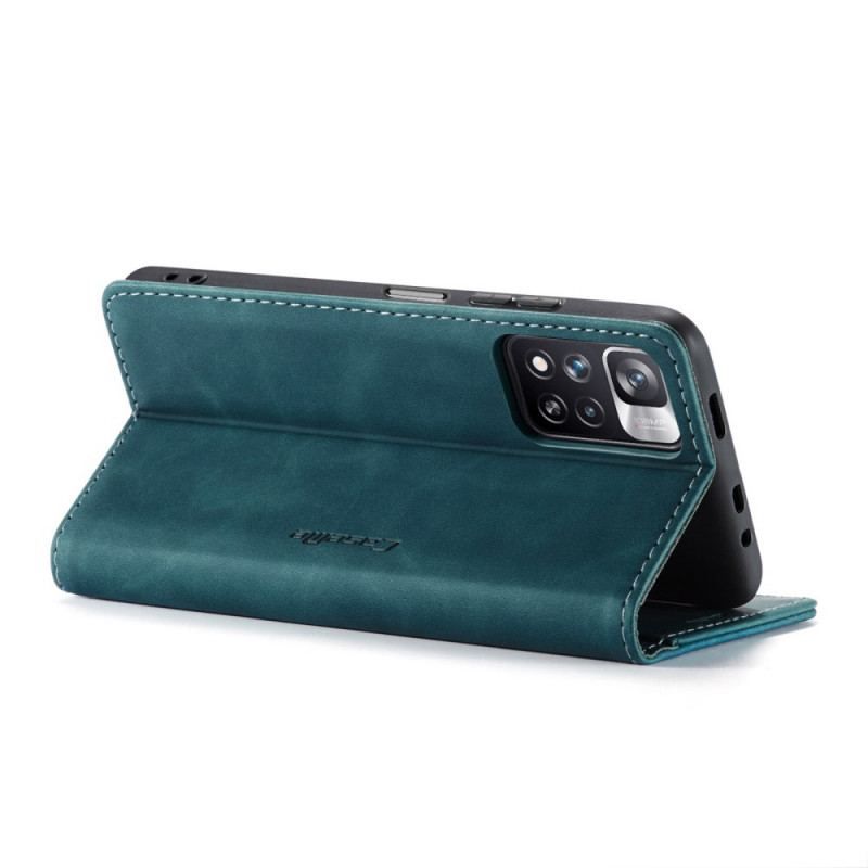 Flip Cover Xiaomi Redmi Note 11 Pro Plus 5G CASEME Simili Cuir