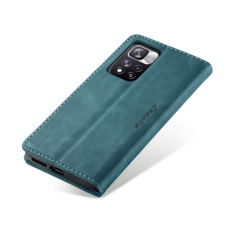 Flip Cover Xiaomi Redmi Note 11 Pro Plus 5G CASEME Simili Cuir