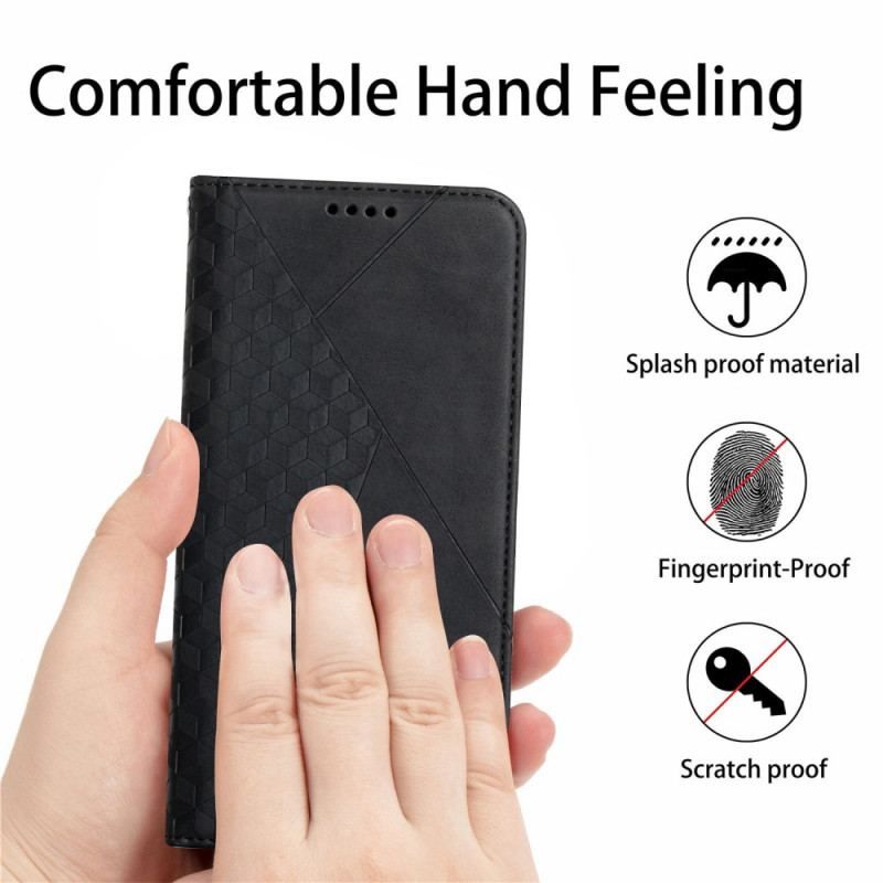 Flip Cover Xiaomi Redmi Note 11 Pro Plus 5G Effet Cuir Motif 3D