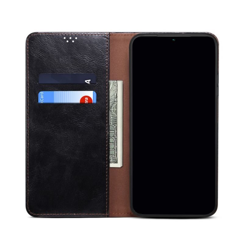 Flip Cover Xiaomi Redmi Note 11 Pro Plus 5G Simili Cuir Ciré