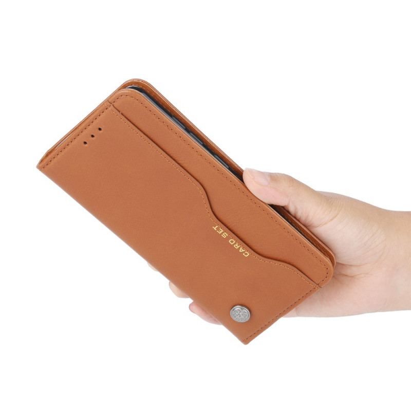 Flip Cover Xiaomi Redmi Note 11 Pro Plus 5G Simili Cuir Porte-Cartes