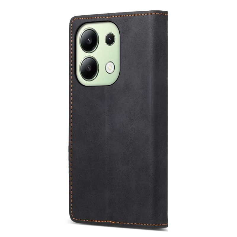 Flip Cover Xiaomi Redmi Note 13 4G Effet Cuir Classique