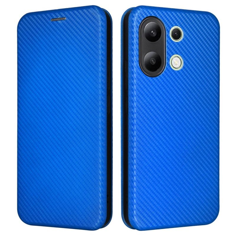 Flip Cover Xiaomi Redmi Note 13 4G Fibre Carbone