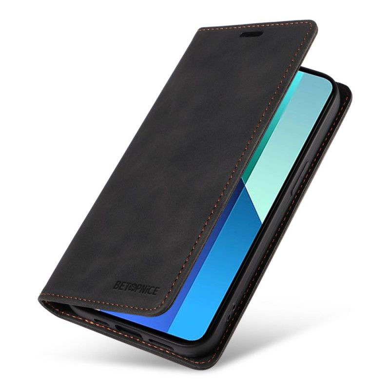 Flip Cover Xiaomi Redmi Note 13 4G Protection RFID BETOPNICE