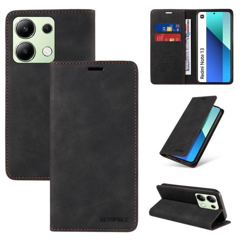 Flip Cover Xiaomi Redmi Note 13 4G Protection RFID BETOPNICE