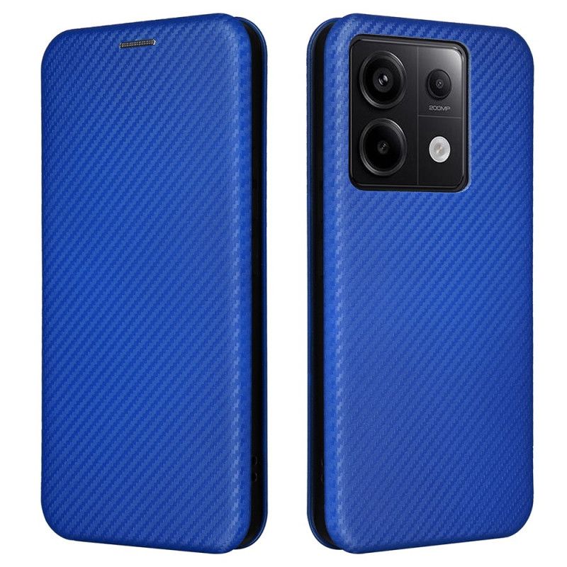 Flip Cover Xiaomi Redmi Note 13 5G Fibre Carbone