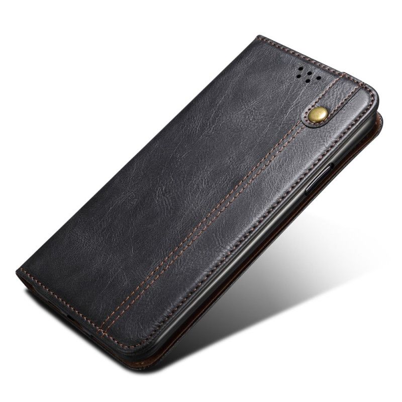 Flip Cover Xiaomi Redmi Note 13 Pro Plus 5G Simili Cuir Ciré