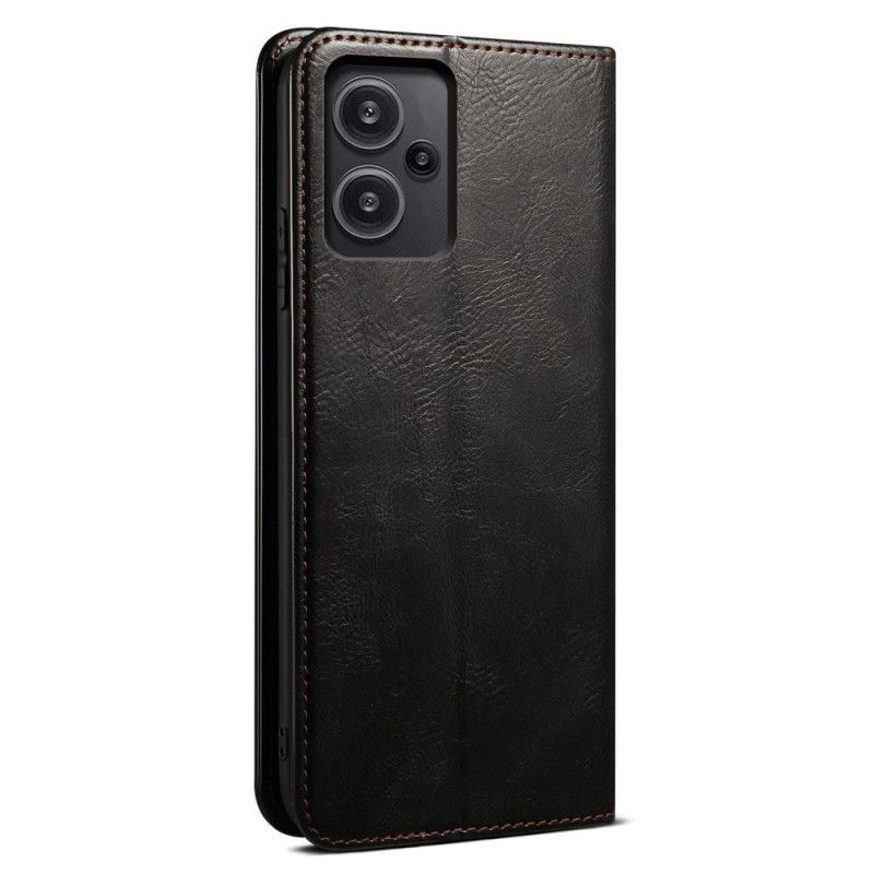 Flip Cover Xiaomi Redmi Note 13 Pro Plus 5G Simili Cuir Ciré