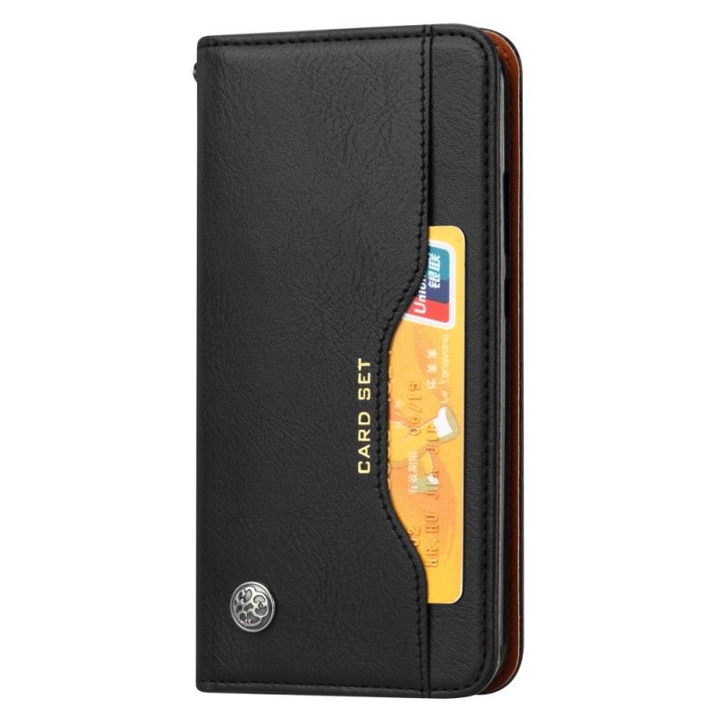 Flip Cover Xiaomi Redmi Note 7 Simili Cuir Porte-cartes