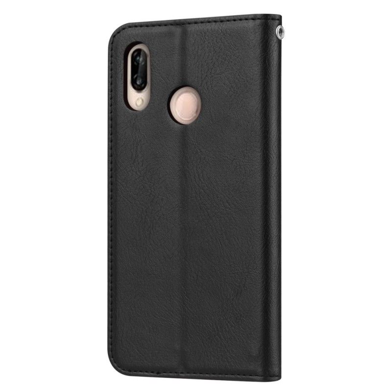 Flip Cover Xiaomi Redmi Note 7 Simili Cuir Porte-cartes