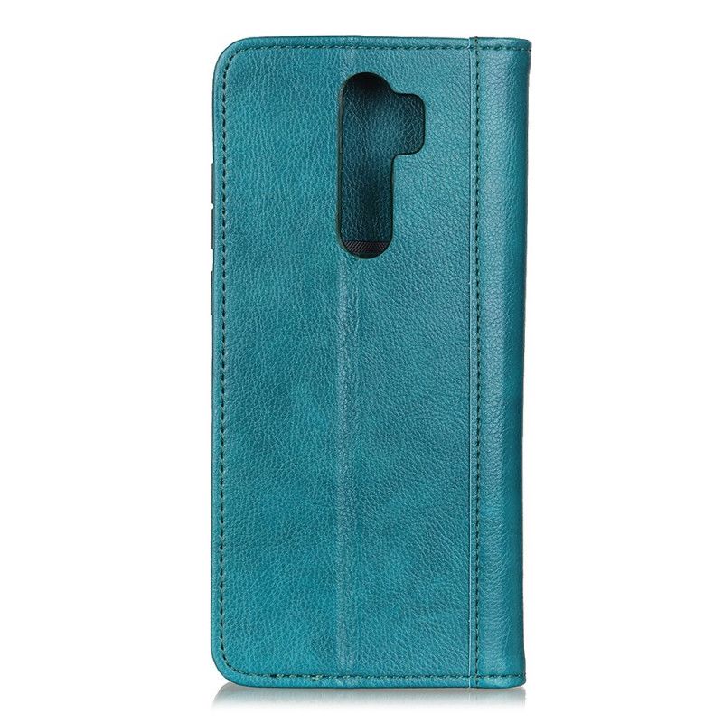 Flip Cover Xiaomi Redmi Note 8 Pro Version Cuir Litchi Fendu