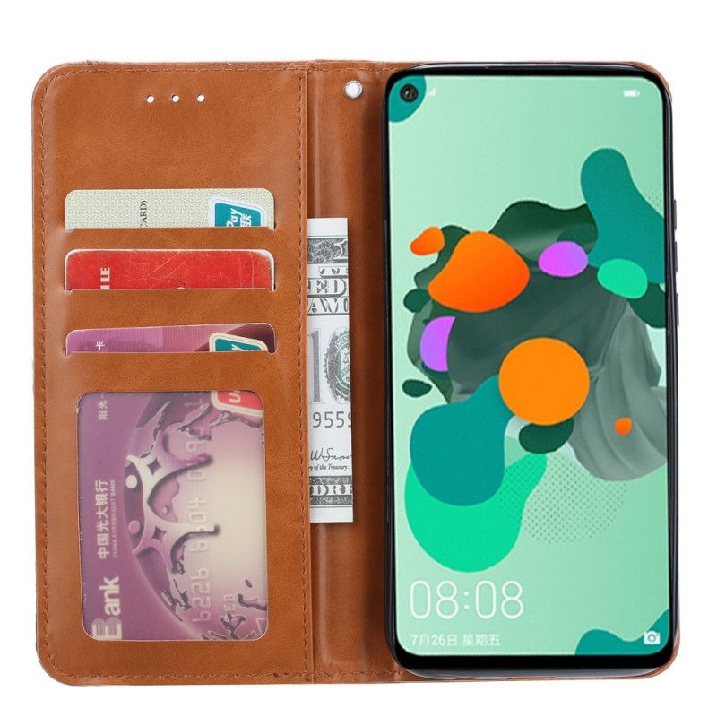 Flip Cover Xiaomi Redmi Note 9 Simili Cuir Porte-cartes