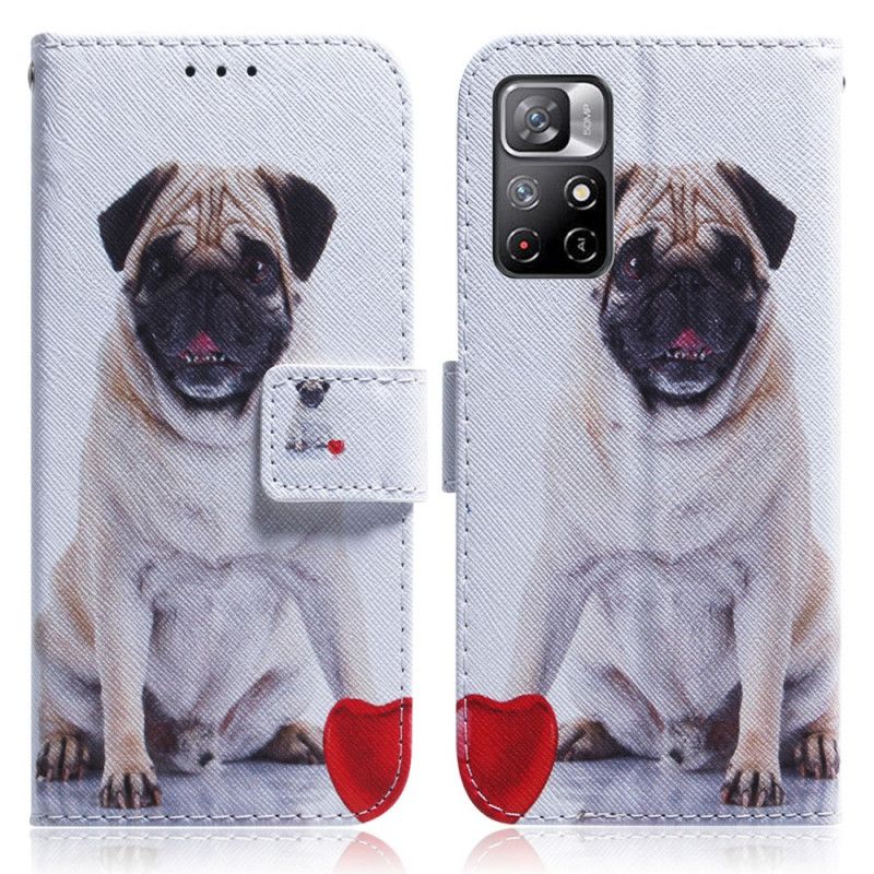 Housse Pour Xiaomi Redmi Note 11 / Poco M4 Pro 5G Pug Dog