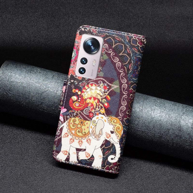 Housse  Xiaomi 12 / 12X  Éléphants Indiens