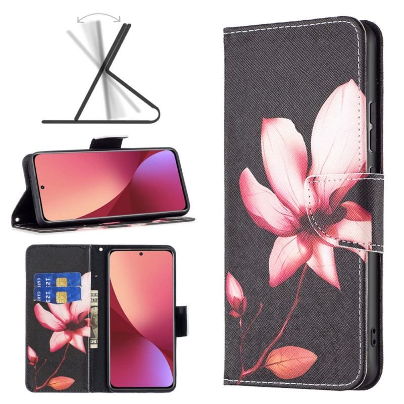 Housse  Xiaomi 12 / 12X  Fleur Rose