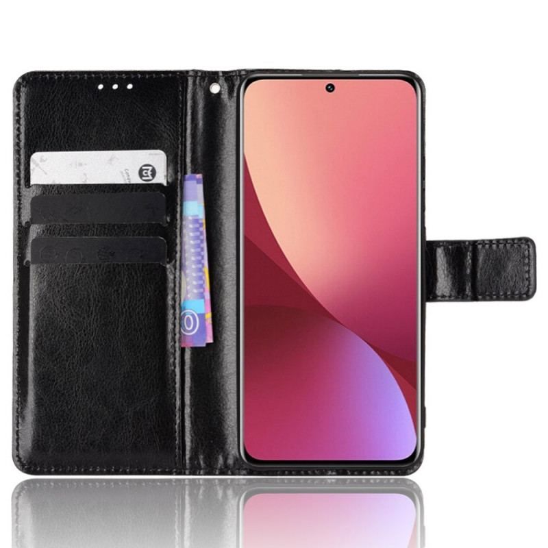 Housse Xiaomi 12 Pro Simili Cuir Flashy