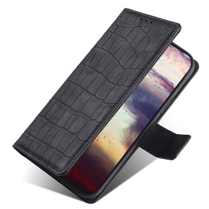 Housse Xiaomi 12 Pro Skin-Touch Crocodile