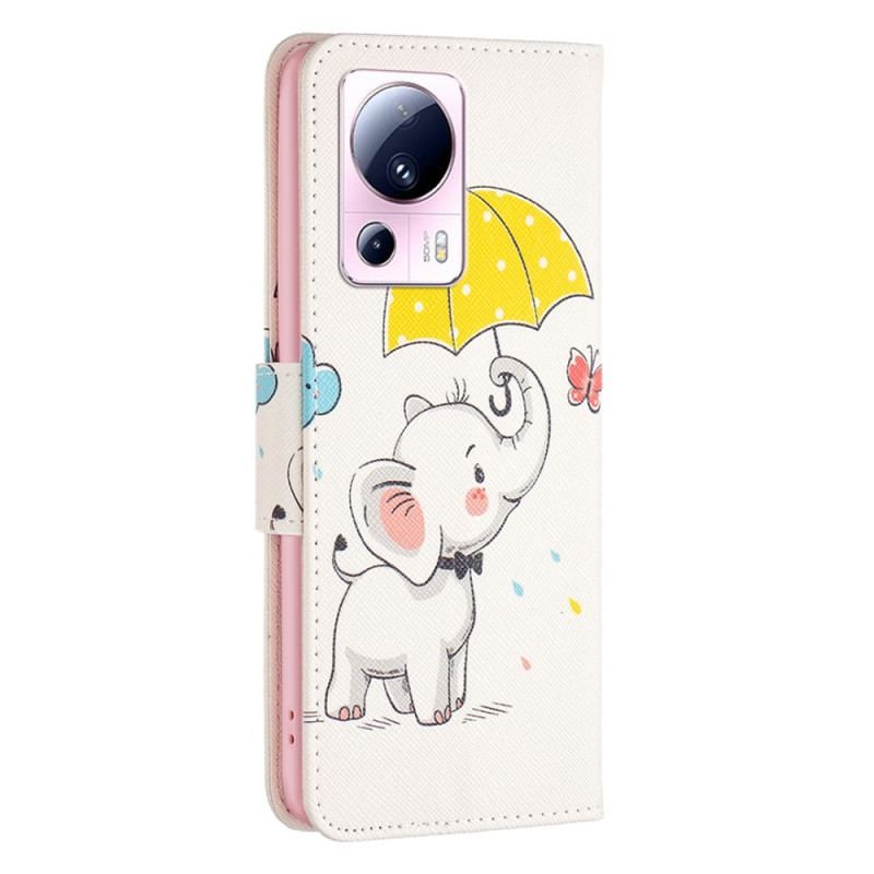 Housse Xiaomi 13 Lite Bébé Éléphant