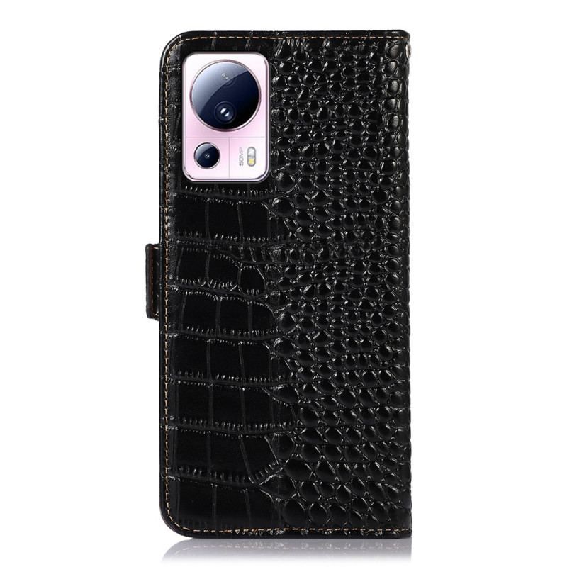 Housse Xiaomi 13 Lite Style Crocodile RFID