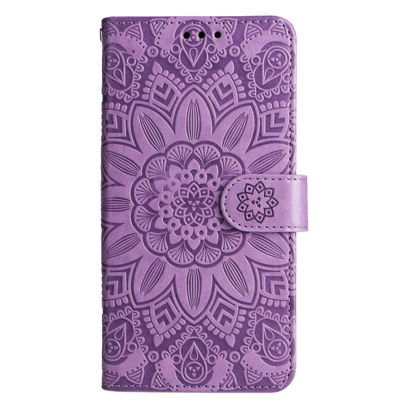 Housse Xiaomi 13 Mandala Soleil avec Lanière