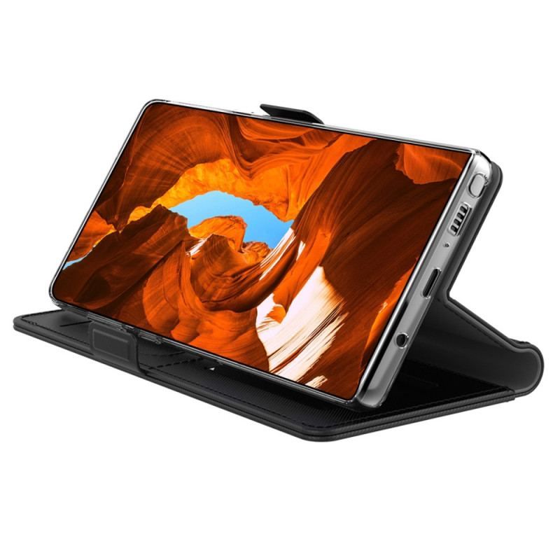 Housse Xiaomi 13 Miroir et Porte-Cartes Amovible