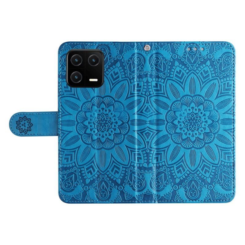 Housse Xiaomi 13 Pro Mandala Soleil avec Lanière