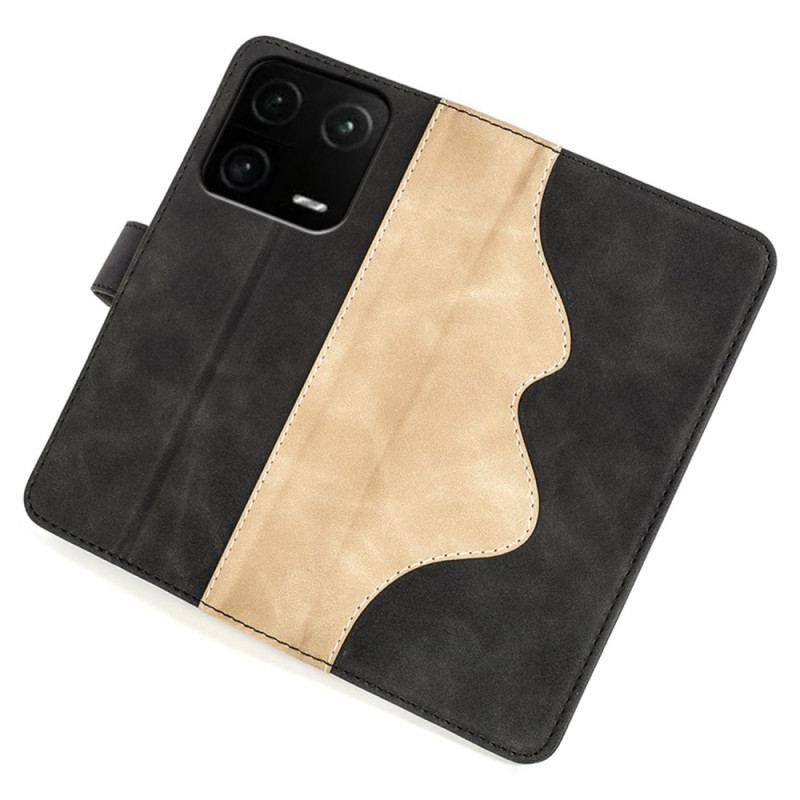 Housse Xiaomi 13 Pro Style cuir Vague