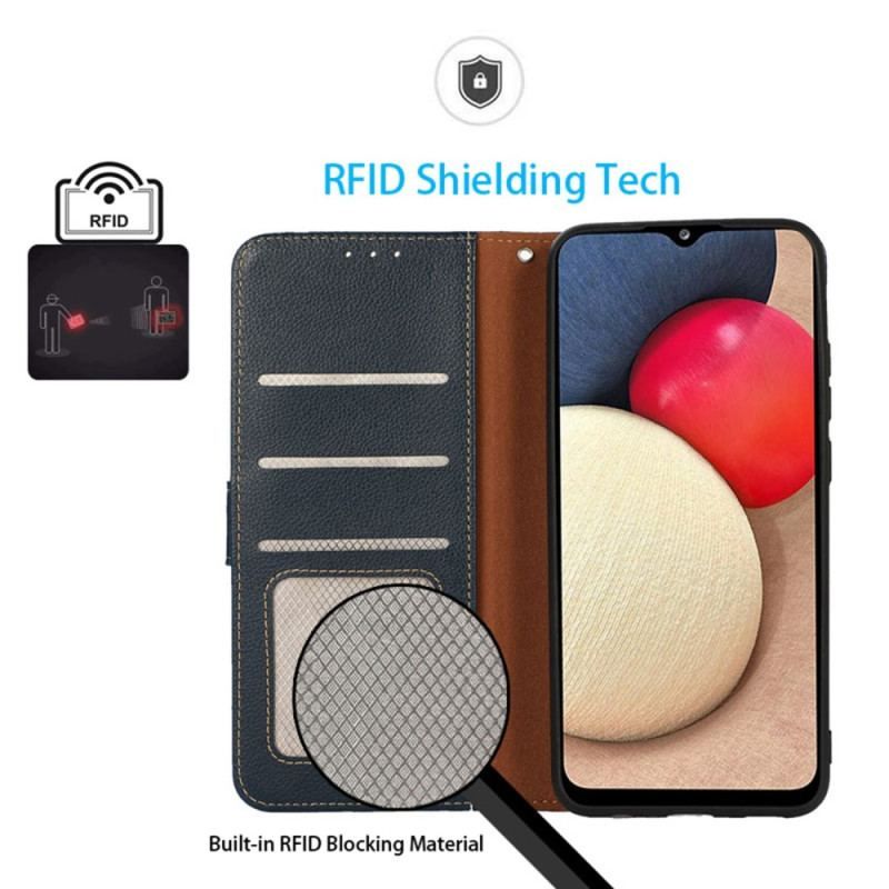 Housse Xiaomi 13 Pro Style Litchi RFID KHAZNEH