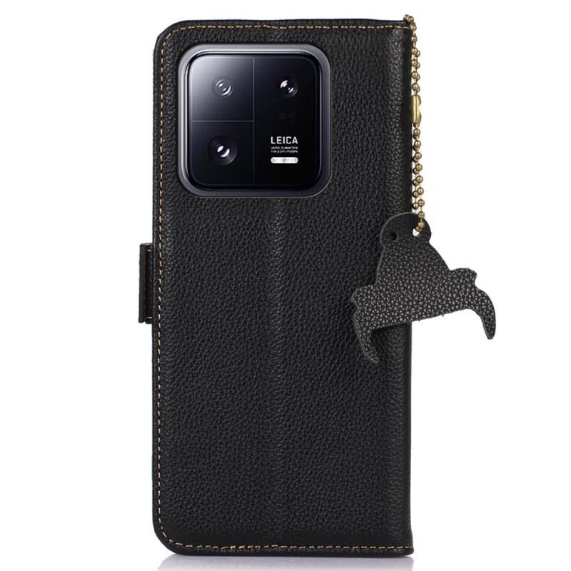 Housse Xiaomi 13 Pro Vrai Cuir Protection RFID