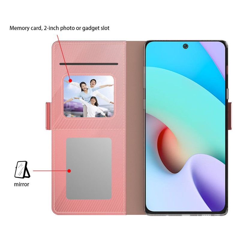 Housse Xiaomi 14 Miroir et Porte-Carte Amovible