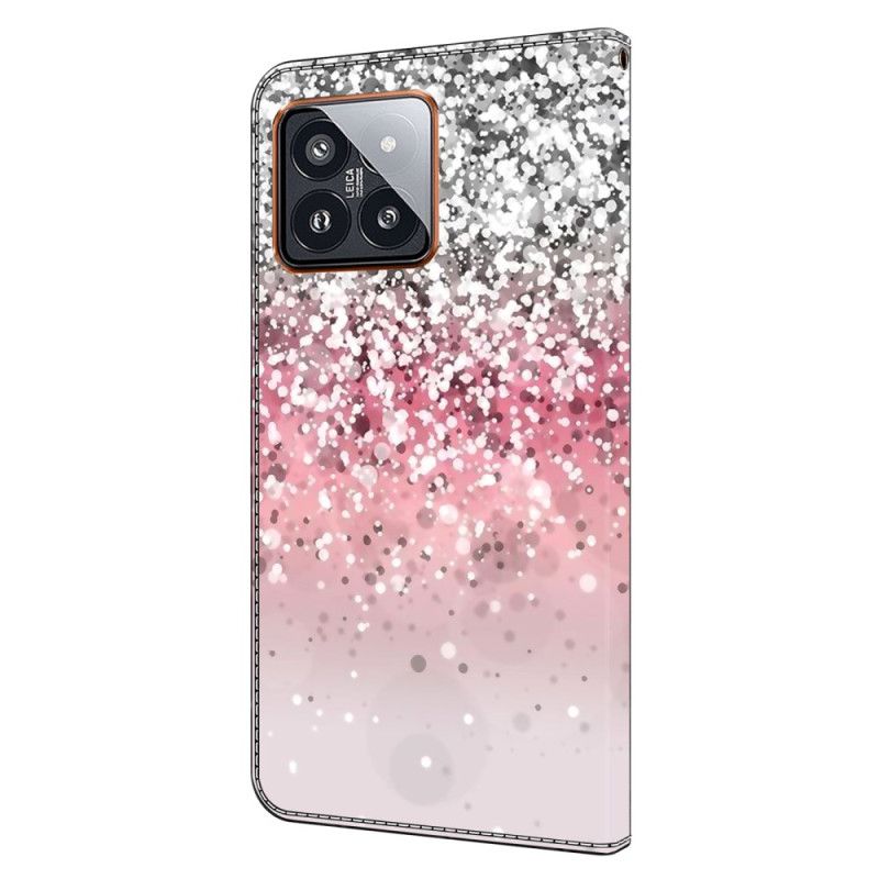 Housse Xiaomi 14 Pro Dégradé Paillettes