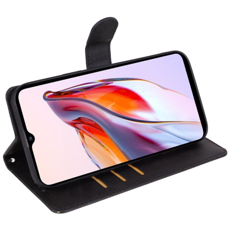 Housse Xiaomi 14 Pro Effet Cuir à Lanière