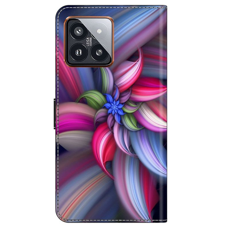 Housse Xiaomi 14 Pro Fleurs Colorées