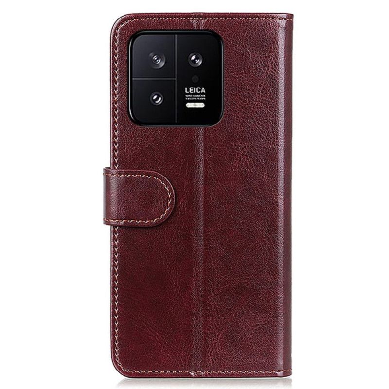 Housse Xiaomi 14 Simili Cuir Verni