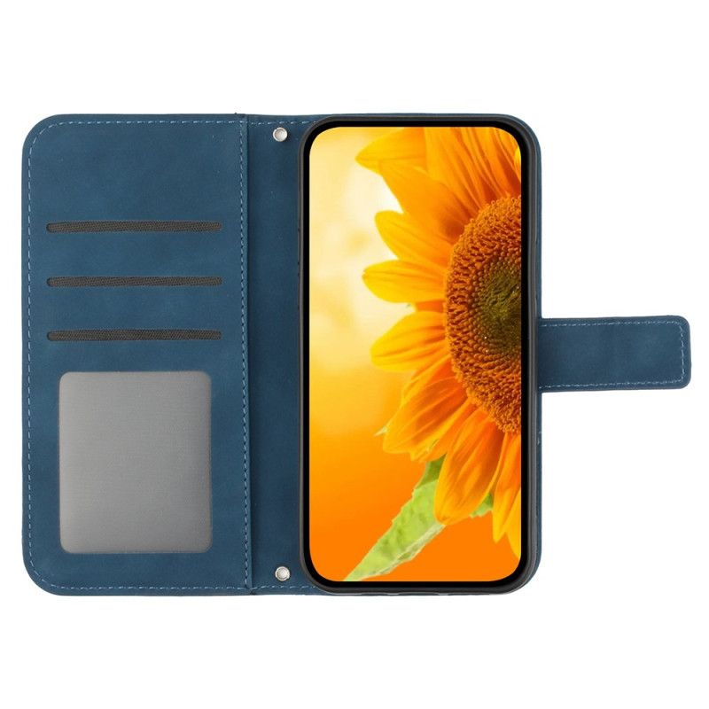 Housse Xiaomi 14 Tournesol à Lanière