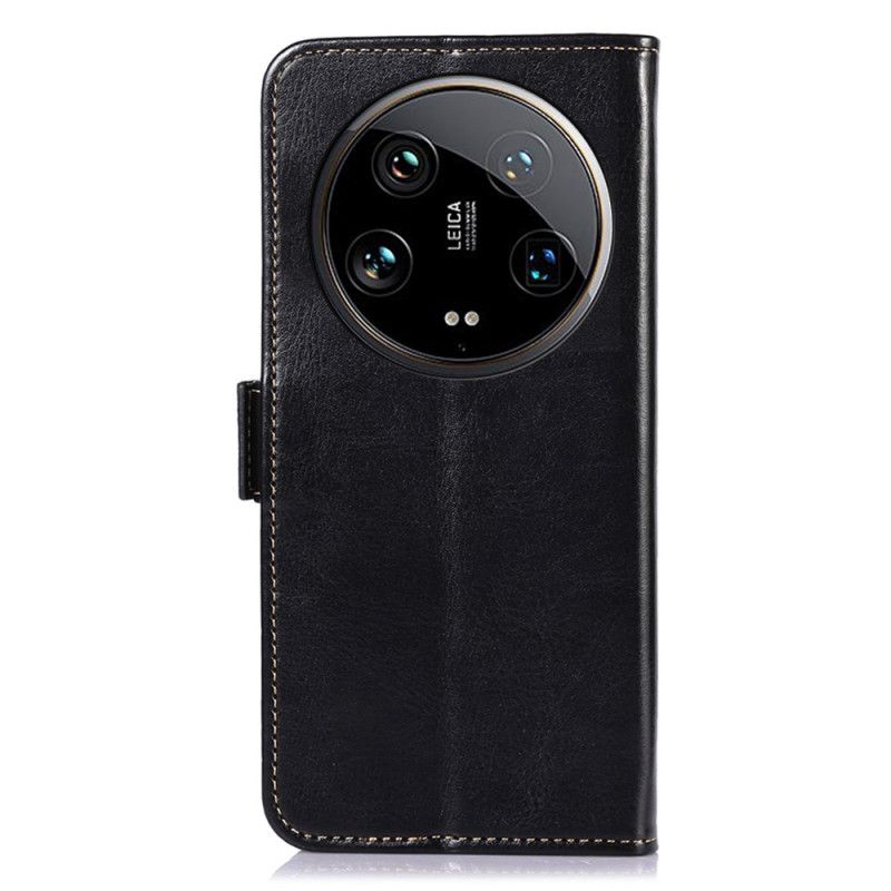 Housse Xiaomi 14 Ultra Simili Cuir ABEEL