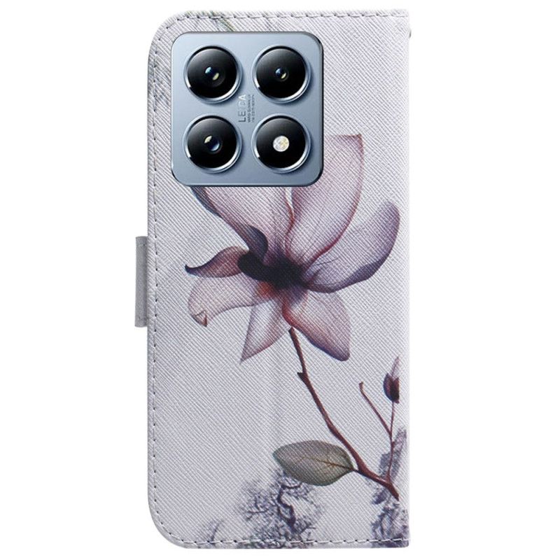 Housse Xiaomi 14T Fleur Rose