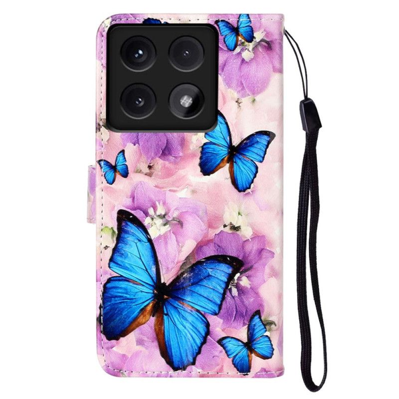 Housse Xiaomi 14T Motif Floral Premium