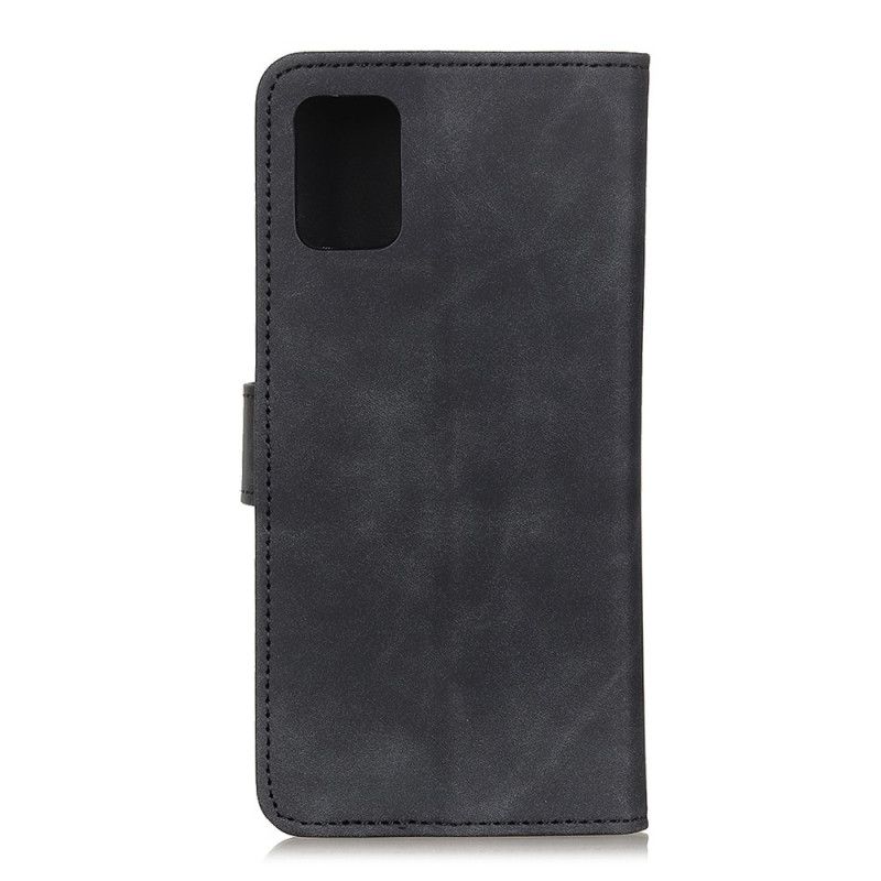 Housse Xiaomi Mi 10 Lite Matte Effet Cuir Vintage Khazneh