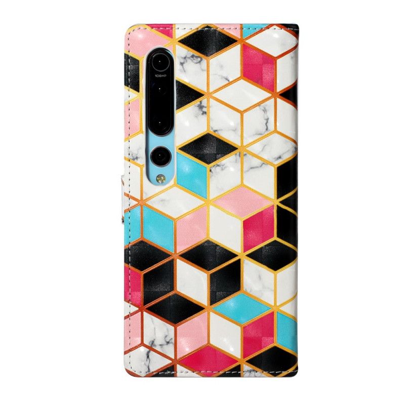 Housse Xiaomi Mi 10 / 10 Pro Light Spot Marbre Multicolore