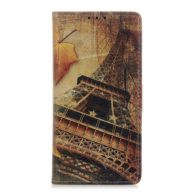 Housse Xiaomi Mi 10t / 10t Pro Tour Eiffel En Automne